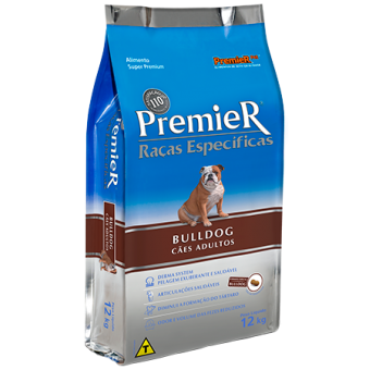 Premier Bulldog Cães Adultos - 12 kg Premier Bulldog Cães Adultos - 12 kg